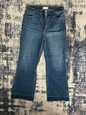 Articles of Society High Rise Wide Leg Multi Tone Jeans